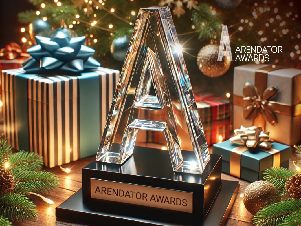 Подарите вашему бизнесу лучший подарок к Новому году — участие в Arendator Awards! 🎁